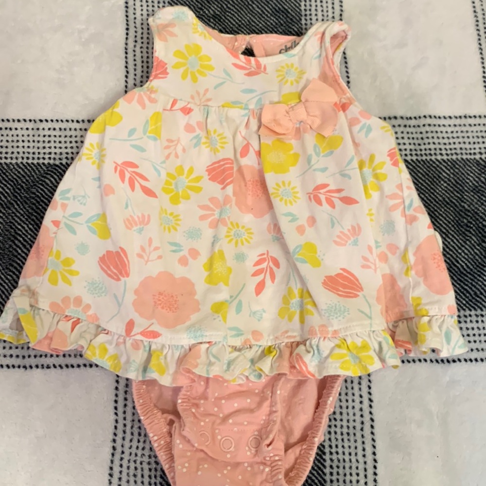 Child of Mine Floral Infant Dress